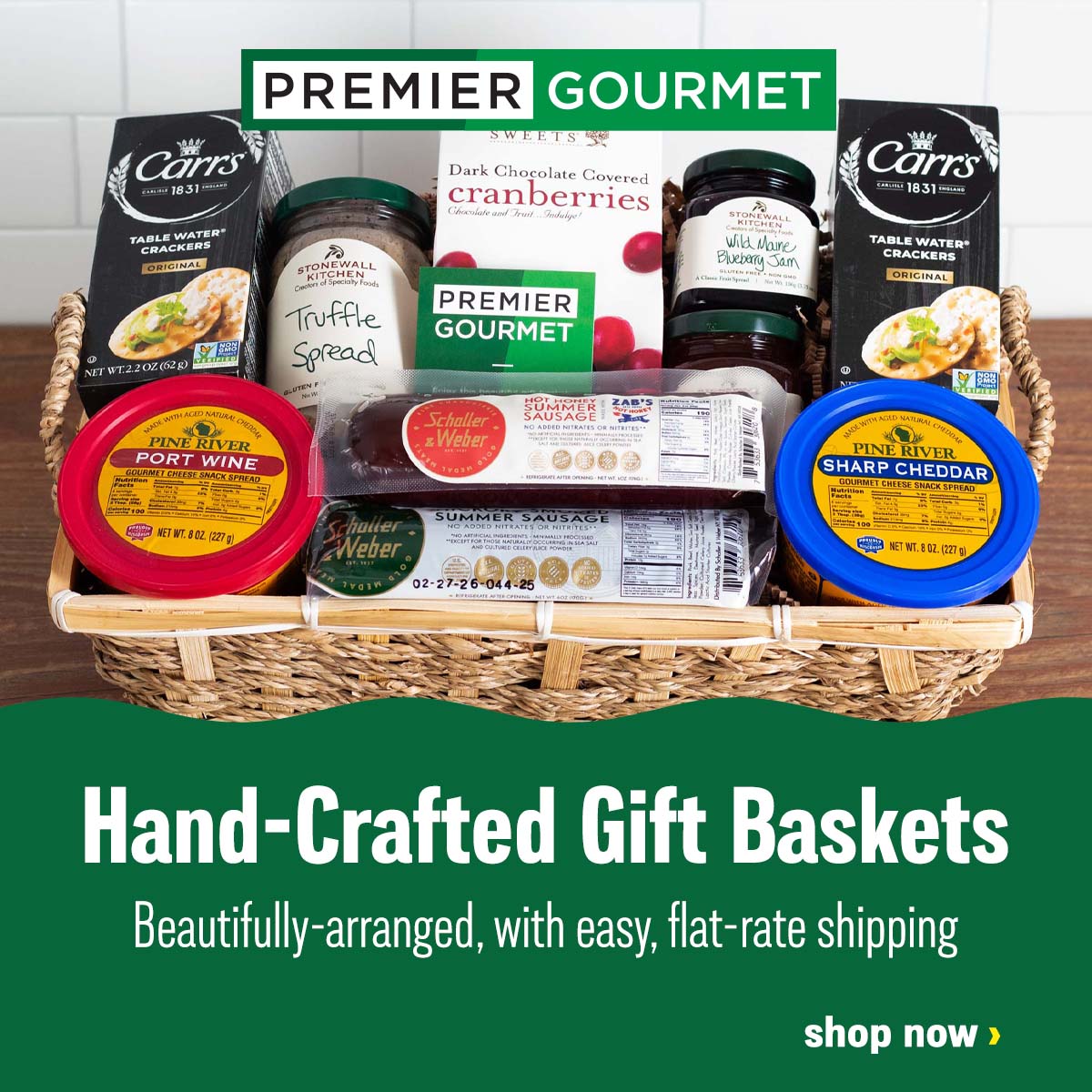 Hand-Crafted Gift Baskets