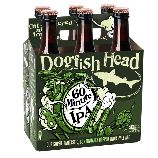 Dogfish Head 60 Minute Ipa 6 Pack Of 12 Oz Bottles Dogfish Head 60 Minute Ipa 6 Pack Of 12 Oz Bottles
