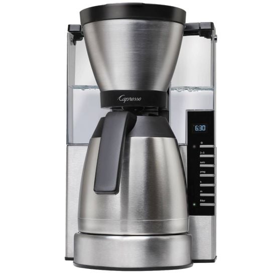 Capresso - MT900 10-Cup Rapid Brew Coffee Maker with Thermal Carafe /  Stainless Steel