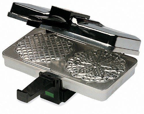 CucinaPro Polished Pizzelle Baker