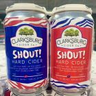 Clarksburg Shout! Cider/ 4-pack of 12 oz. cans