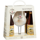 Brouwerij Bosteels - Tripel Karmeliet Gift Set / 4-pack bottles + glass