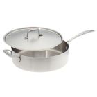 American Kitchen Cookware - 12" Covered Sauté Pan / Stainless Steel