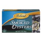 Roland Smoked Oysters - 3 oz Can