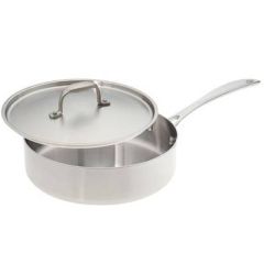 American Kitchen Cookware - Covered 10" Sauté Pan / Stainless Steel