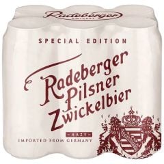 Radeberger Pilsner Zwickelbier / 6-pack of 16 oz. cans