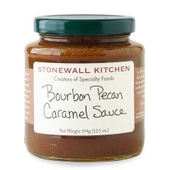 Stonewall Kitchen - Bourbon Pecan Caramel Sauce / 12.5 oz.