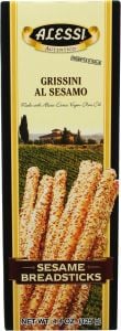 Alessi Sesame Breadsticks - 4.4 oz Box