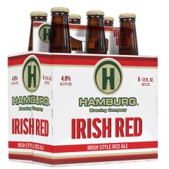 Hamburg Brewing Co Irish Style Red Ale / 6-pack of 12 oz. bottles