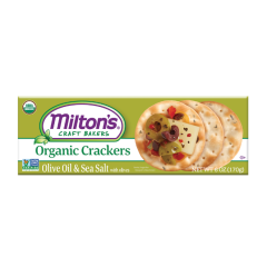 Milton's Organic Olive Oil & Sea Salt Crackers