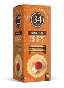 34 Degree Original Crisps - 4.5 oz Box