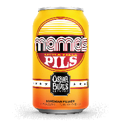 Oskar Blues Mama's Little Yella Pils / 6-pack cans