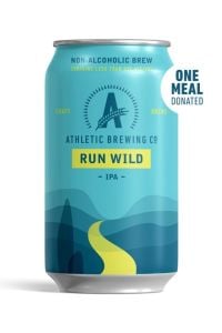 Athletic Brewing Co. Run Wild Non Alcoholic IPA  / 6-pack of 12 oz. cans