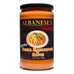 Albanese's Finest - Gourmet Vodka Mascarpone Pasta Sauce / 24 oz.