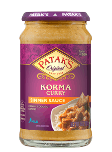 Patak's Mild Coconut Korma Curry Sauce