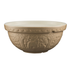 Mason Cash In the Forest 2.15 Qt Embossed Mixing Bowl | Bear (Cane)