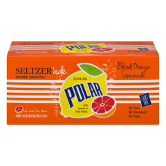 Polar Blood Orange Seltzer'ade 8 Pk