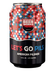 Community Beer Works Let's Go Pils / 6-pack of 12 oz. cans