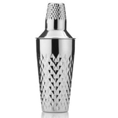 Viski Faceted Cocktail Shaker S/S
