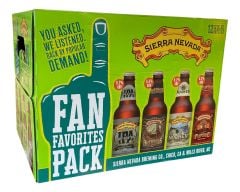 Sierra Nevada Fan Favorites Variety Pack / 12-pack of bottles