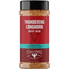 Fire & Smoke Society Thundering Longhorn Beef Rub / 12.5 oz