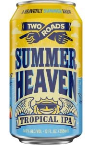 Two Roads Summer Heaven Tropical IPA 6-pack cans