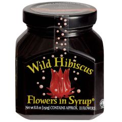 Wild Hibiscus Hibiscus Flowers in Syrup / 8.8 oz.