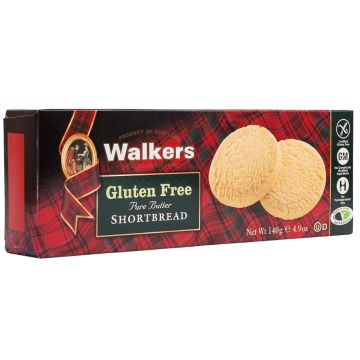 Walkers Gluten Free Shortbread Rounds