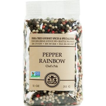 India Tree - Rainbow Pepper Whole Peppercorns / 11 oz.
