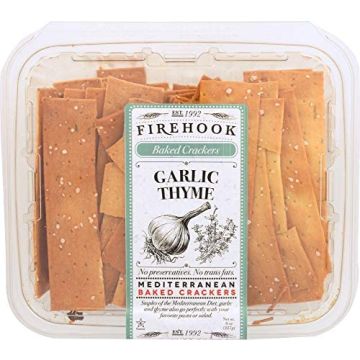 Firehook Garlic Thyme Crackers