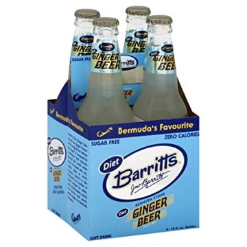 Barritt's Diet Ginger Beer 4 Pk