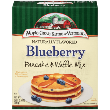 Maple Grove Farms of Vermont - Blueberry Pancake & Waffle Mix / 24 oz.