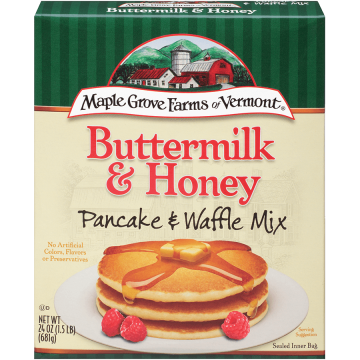 Maple Grove Farms of Vermont - Buttermilk & Honey Pancake & Waffle Mix / 24 oz.