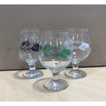 Buffalo Collection Belgium Beer Glass (Assorted Colors)