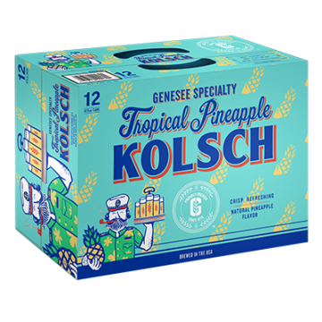 Genesee Brewing Co. Tropical Pineapple Kolsch / 12-pack of 12 oz. cans