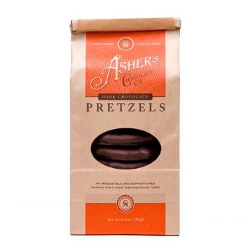 Asher's Dark Chocolate Pretzels