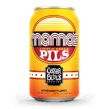 Oskar Blues Mama's Little Yella Pils / 6-pack cans