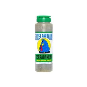 Secret Aardvark Serrabanero Green Hot Sauce