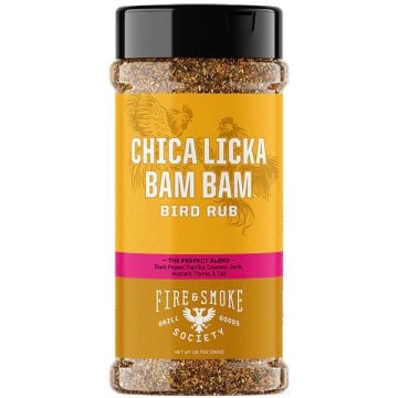 Fire & Smoke Society Chica Licka Bam Bam Bird Rub / 10.7 oz
