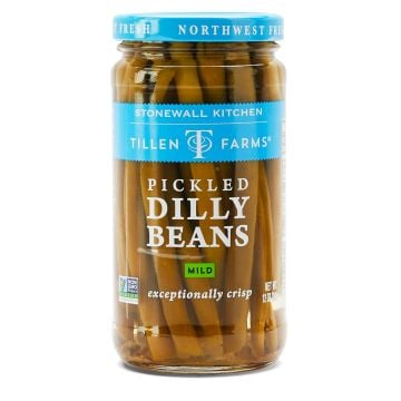 Tillen Farms Mild Pickled Dilly Beans / 12 oz.