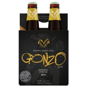 Flying Dog - Willett Bourbon Barrel-Aged Gonzo Imperial Porter / 4-pack of 12 oz. bottles