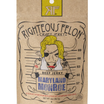 Righteous Felon Beef Jerky "Maryland Monroe"