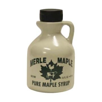 Merle Maple Medium Grade A Amber Maple Syrup Jug 16 oz