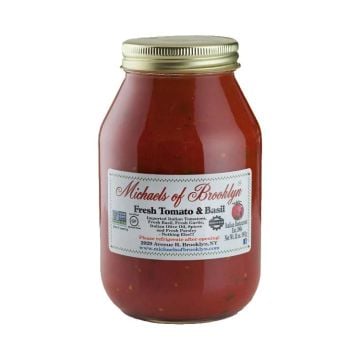 Michaels of Brooklyn Tomato & Basil / 32 oz jar