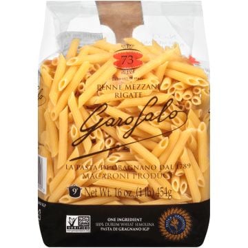 Garofalo Penne Mezzani Rigate Pasta / 16 oz.