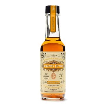 Scrappy's Bitters Black Lemon Cocktail Bitters / 5 oz.