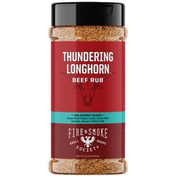 Fire & Smoke Society Thundering Longhorn Beef Rub / 12.5 oz