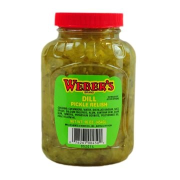 Weber's - Dill Pickle Relish / 16 oz.