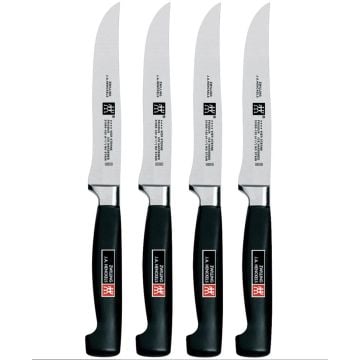 Zwilling JA Henckels 4 Star Steak Knife Set/4