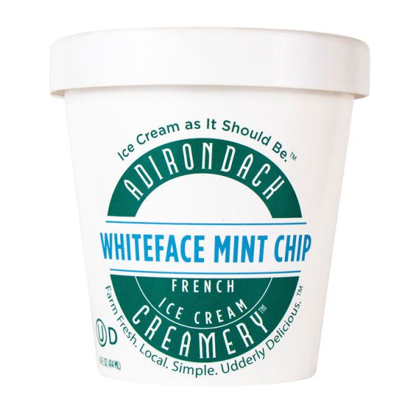 Adirondack Creamery Whiteface Mint Chip Ice Cream